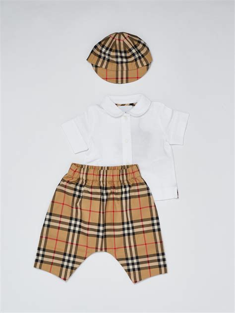 abbigliamento burberry per neonato|burberry newborn.